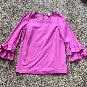 J Crew Pink Top